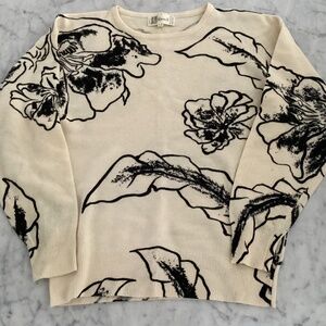 Vintage 80s Wool Angora Sweater